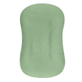 Hooyax muslin lounger cover with soft, breathable fabric for newborn comfort