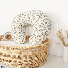 Hooyax muslin nursing pillow cover easy care that stays soft after washes.