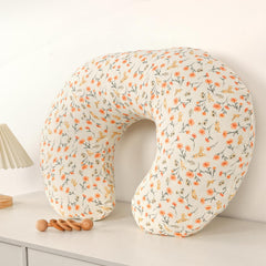 Hooyax muslin nursing pillow cover soft texture promotes gentle feeding sessions