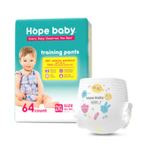 HOPE BABY training underwear with a soft all-around waistband for easy wear.