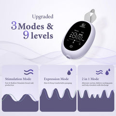 HORIGEN D6 pocket-sized motor with LED display for easy on-the-go use.