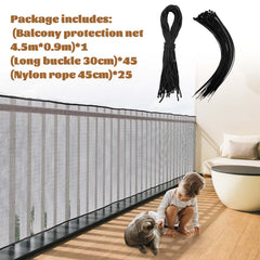 Hosuly installation rope and buckles enable quick drill-free setup.