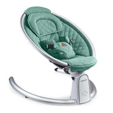 Hot Mom Upgrade baby bouncer green in Relax mode for gentle soothing