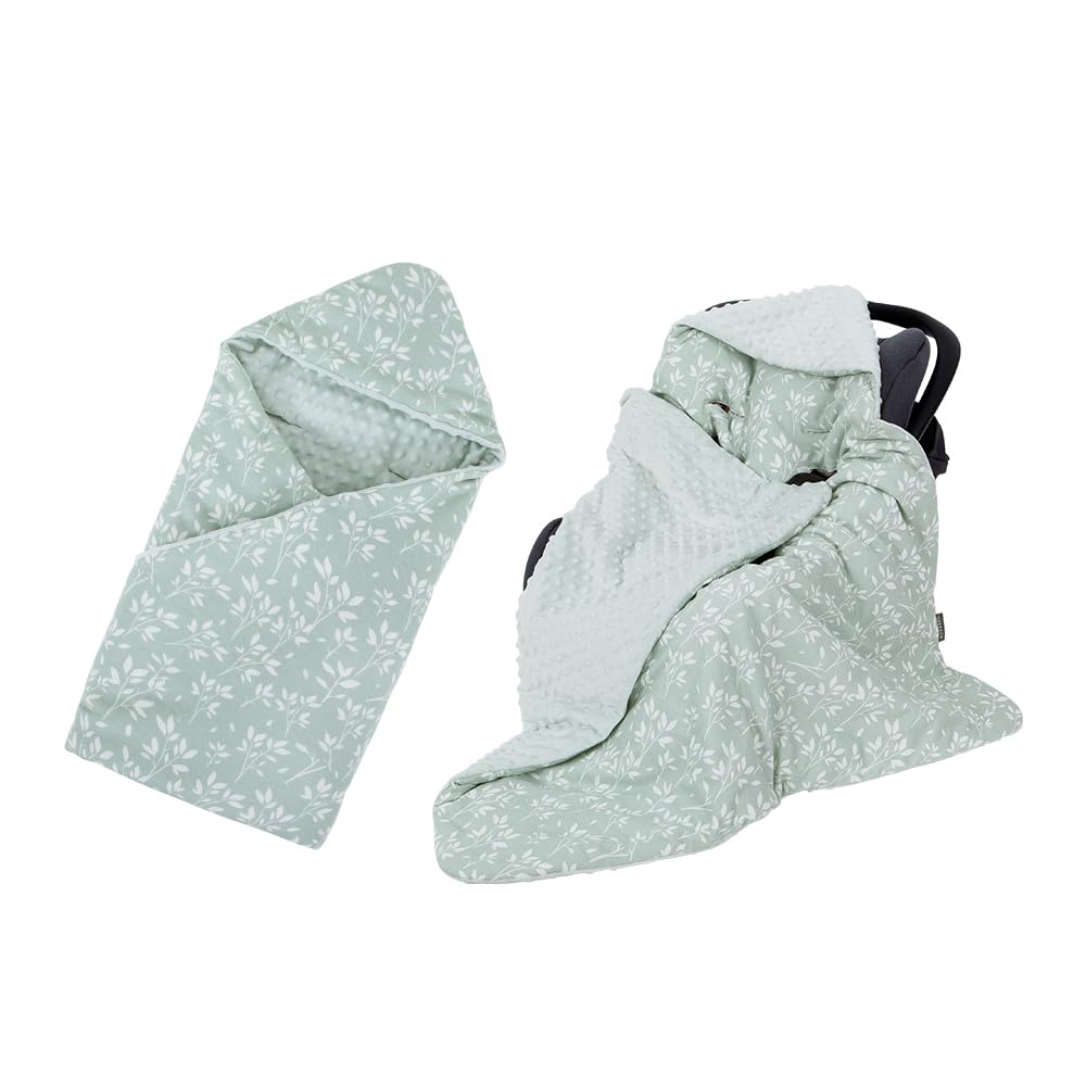HOUSBAY hooded baby blanket windproof design for outdoor warmth