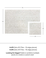House of Noa soft cushioned surface cushions tiny landings