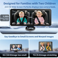 Howison 6.86-inch display mounted on dashboard for quick monitoring