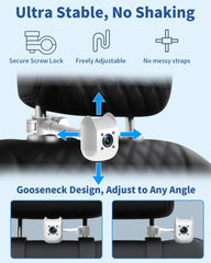 Howison 150-degree wide-angle backseat view reduces blind spots