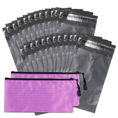 HQSLsund NapkinCare grey opaque bags pack of 200 for discreet disposal of feminine hygiene items.