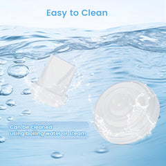 Hranio M5 parts alongside Momcozy components showing clear compatibility.