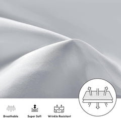 Hriksh 100% Egyptian cotton fabric offers a soft, breathable feel.