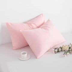 Hriksh travel pillow case with zipper closure keeps pillow secure.