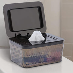 HSWT 2-pack wipes dispenser demonstrates compact design for home use