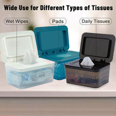 HSWT dust-proof design protects wipes from dirt and moisture