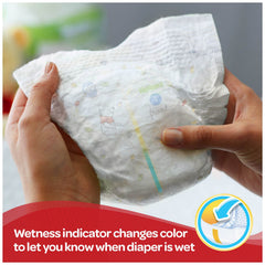 Huggies Gentle Care Preemies soft inner pad for gentle comfort.