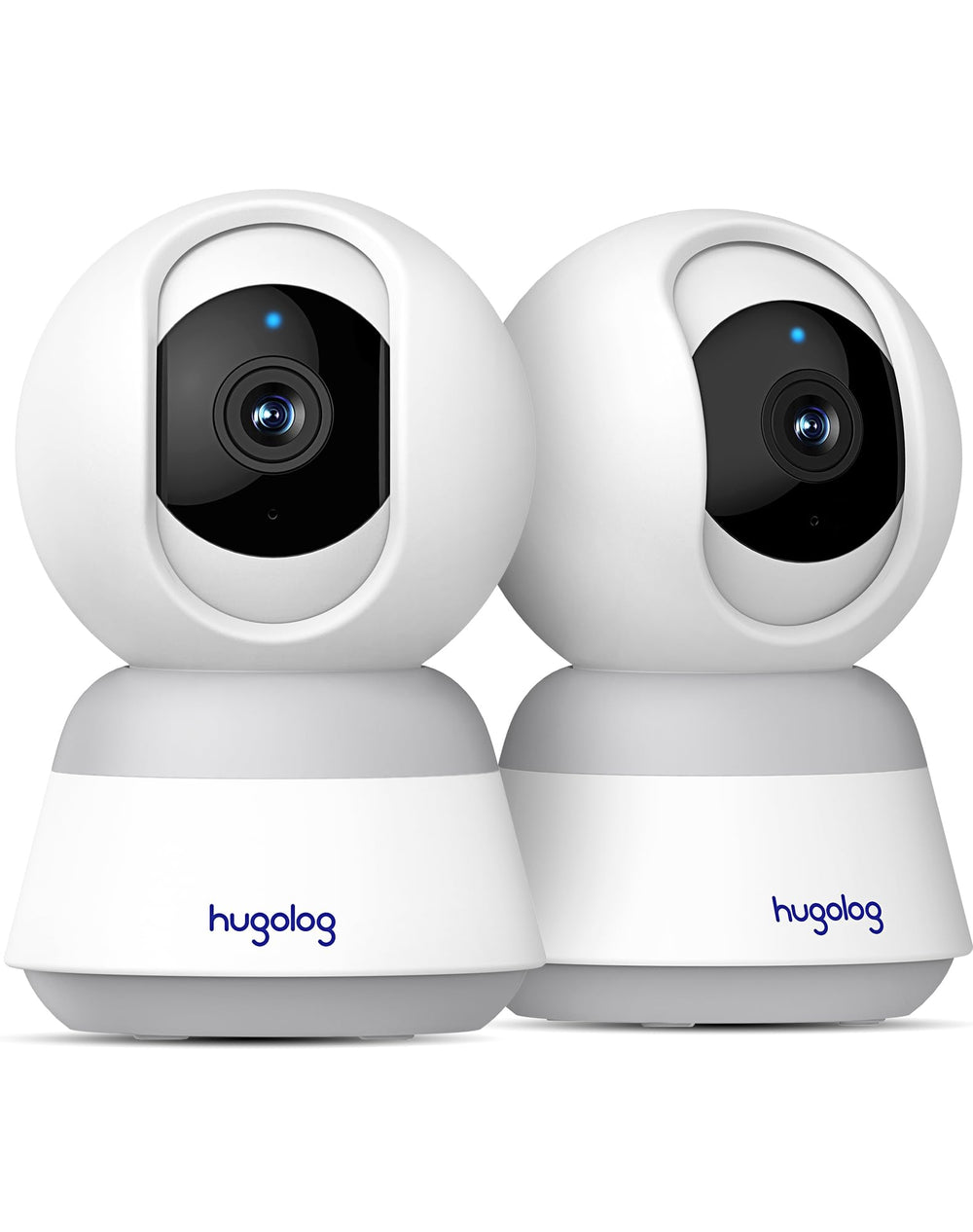 Hugolog 4K 8MP indoor pan-tilt camera captures broad living room view with crisp details.