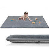 Huloo Sleep baby play mat 79x118 offers extra-large tummy time space