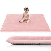 Huloo Sleep foam-core closeup shows plush cushioning for comfy play
