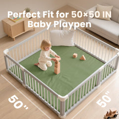 Huloo Sleep 1.3-inch padding highlights extra cushioning for tummy time