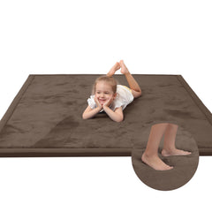 Huloo Sleep baby play mat with soft-touch surface for gentle play.