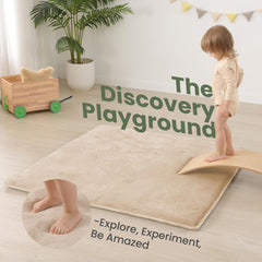 Huloo Sleep non-slip backing keeps the mat securely in place on any floor.