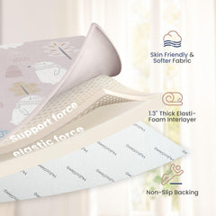 Huloo Sleep Water-repellent coral velvet surface resists spills.
