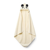 Huxie Baby Hooded Towel Panda—cozy wrap after bath for newborns
