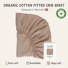 Huxie ultra-soft muslin texture feels gentle against baby skin