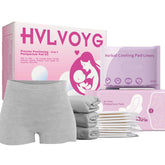 HVLVOYG 3-in-1 postpartum kit main package with dust-free seals for hygienic prep.