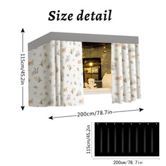 Hyuyikuwol bunk bed curtain mosquito net blocks insects while preserving light.