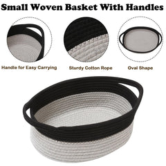 HZFTJOY basket with handles for easy moving and versatile use