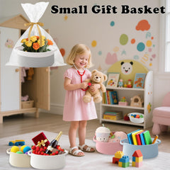 HZFTJOY multi-purpose storage basket for shelves, drawers, and surfaces.