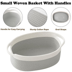 HZFTJOY rope-woven bin box adds rustic charm and practicality