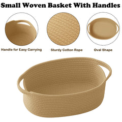 HZFTJOY woven basket with gift bag, versatile for gifts and decor.