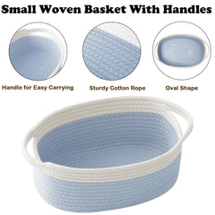 HZFTJOY woven storage basket provides durable organization