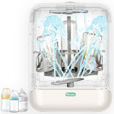 IAGREEA bottle washer with double spray arms for thorough cleaning.