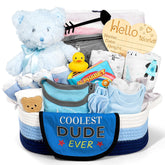 iaovueby baby gift set box front view offers a ready-to-gift keepsake for new parents.