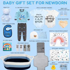 iaovueby newborn clothes onesie display highlights soft cotton for delicate skin.