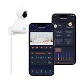 iBaby i20 breathing-rate display for infant safety trends