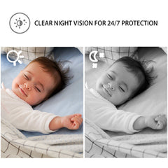 iBaby M7 temperature and humidity sensors monitor nursery conditions