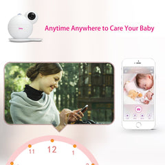 iBaby M7 two way audio lets you comfort your baby remotely