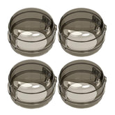 ibasenice child-proof stove knob covers four-pack, safe and quick to install