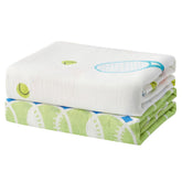 IBESTOPIA tennis-swaddle-blanket 47x47 for cozy newborn cuddles and breathable coverage.