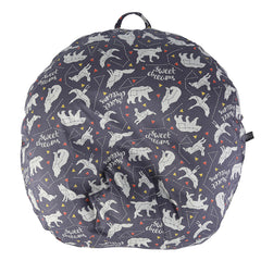 IBraFashion newborn lounger cover with zip closure for easy on-the-go protection.