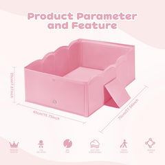IceCTR non-slip base enhances safety during bath time.