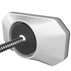 ICERO baby gate wall protector around the bottom spindle to prevent wall damage