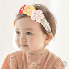 ICKEYOU headband close-up showing lace flower details for everyday wear.