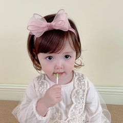 ICKEYOU lace bow headband ready for birthdays or photoshoots