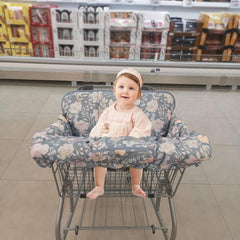 ICOPUCA cart cover provides cozy, multi-use fabric for play and meals.
