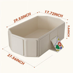 IcyByte foldable tub demonstrates compact, portable design ideal for travel and camping