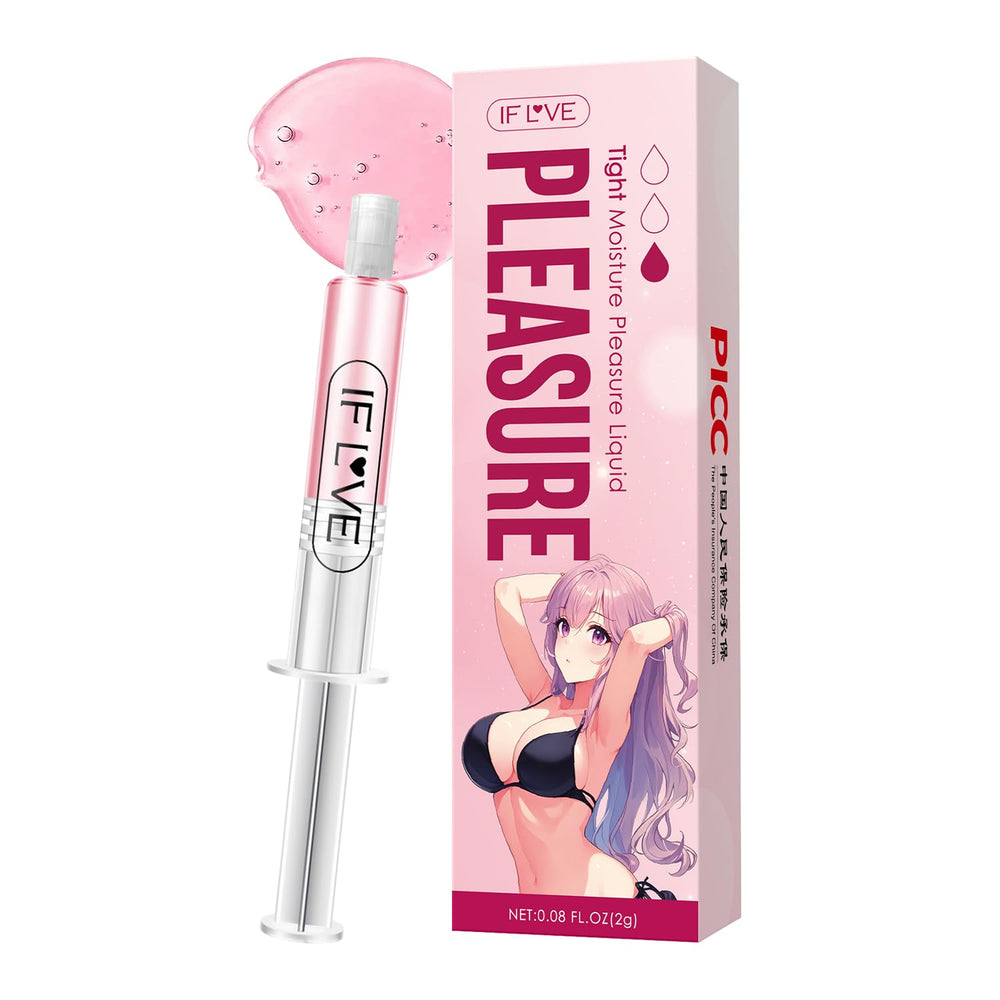 IF L VE Vaginal Moisturizer bottle pouring for smooth daily hydration.